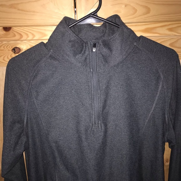 C9 by champion gray 1/4 zip semi-fitted sweatshirt top size L - Picture 2 of 4